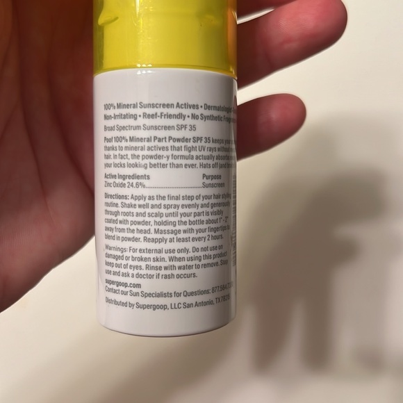 Supergoop! Mineral part sunscreen - Picture 3 of 3